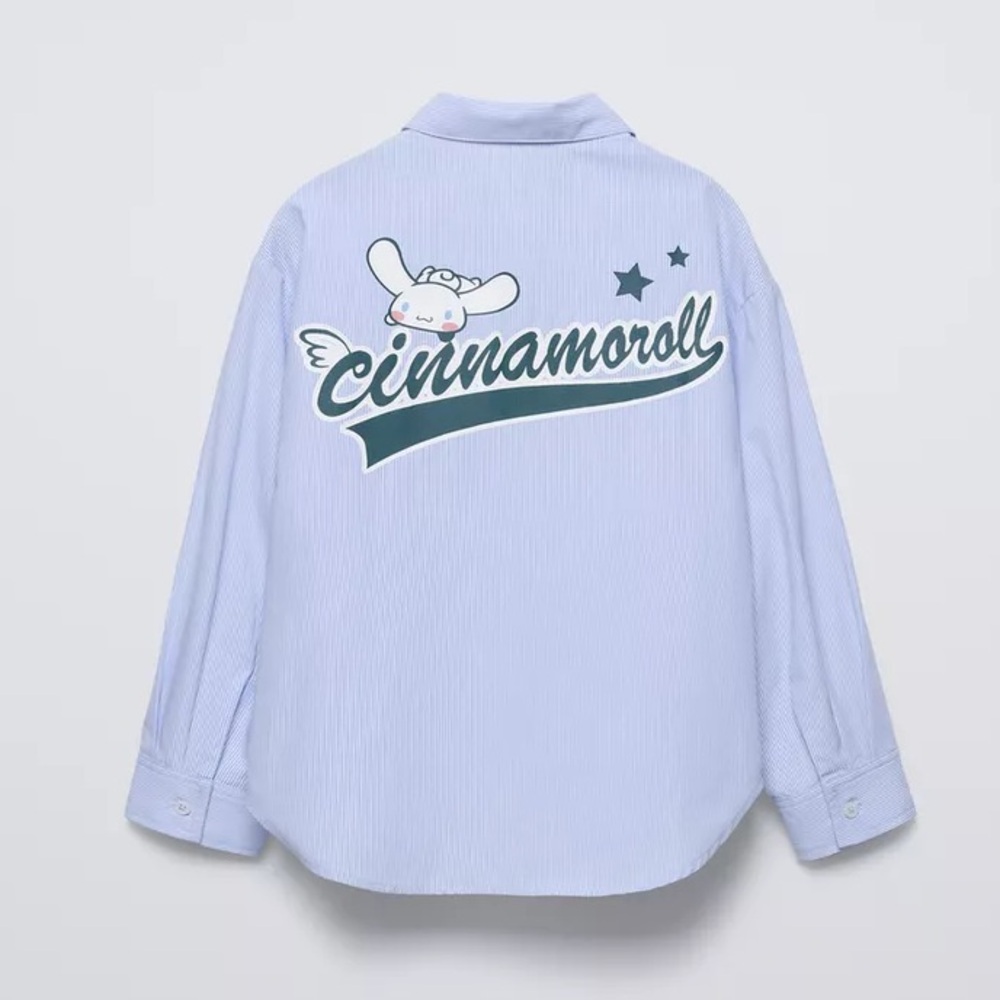 NWT Zara Kids Girls CINNAMOROLL SANRIO SHIRT Size 11 - 12